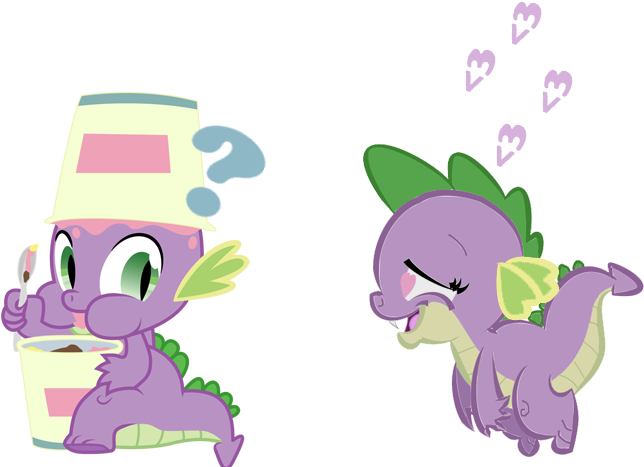 レ Eses Rarity Ice Cream Pink Mammal Cartoon Purple (745x510), Png Download