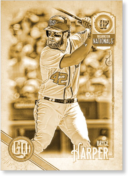 Bryce Harper 2018 Topps Gypsy Queen Baseball Jackie (700x700), Png Download