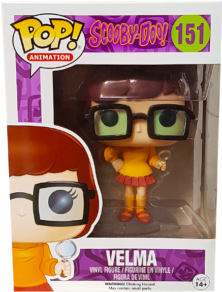 Velma Pop Vinyl Figure (600x600), Png Download
