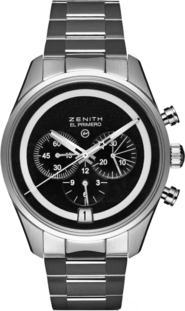 The Modified Watch Also Bears Fragment's Twin Lightning (1024x1024), Png Download