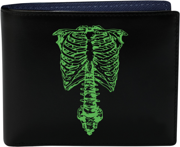 Spinal Tap Green Skeleton Nigel Tufnel Ribcage (600x582), Png Download