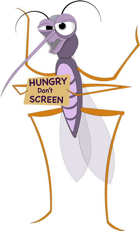 Skeeter Tropicana Screen Mascot (504x800), Png Download