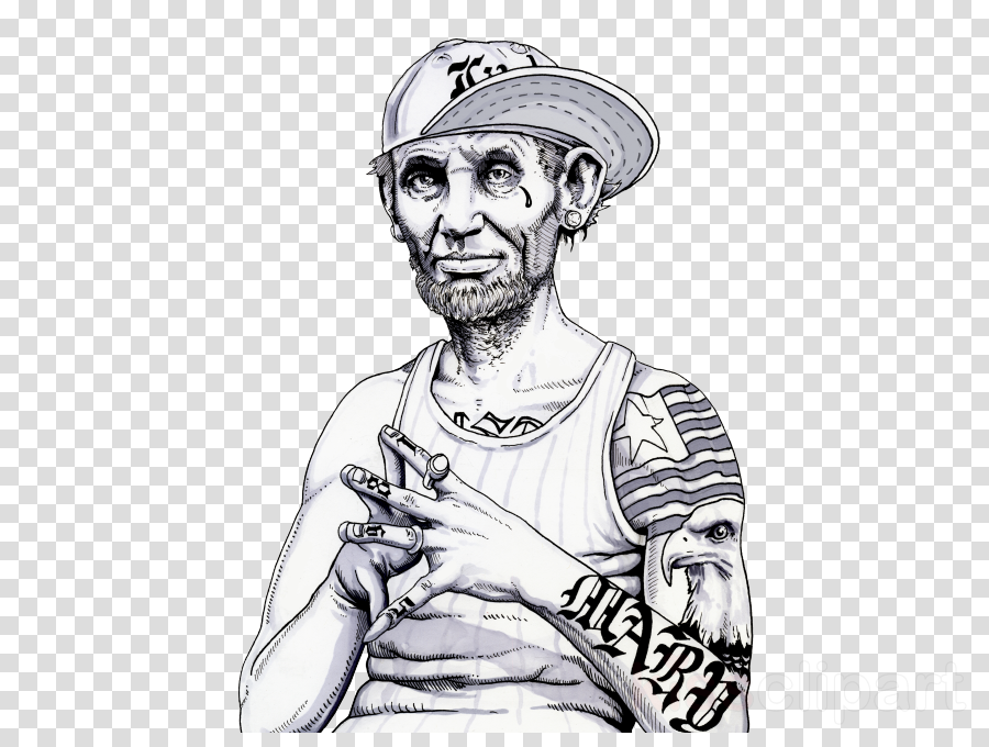 Lincoln Gangster Clipart Abraham Lincoln Presidential (900x680), Png Download