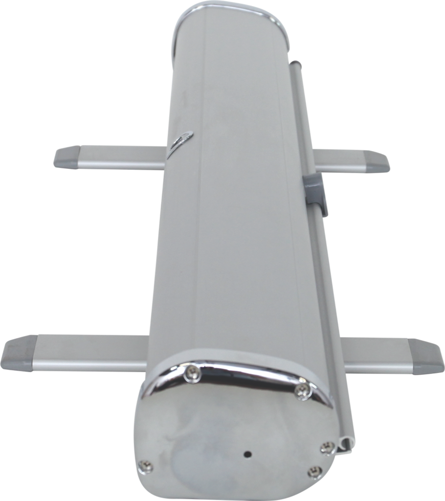 Economy Retractable Banner Stand (910x1024), Png Download