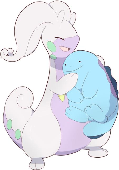 Pokemon Goomy Wooper Sliggoo Goodra Quagsire Croconawws (540x653), Png Download