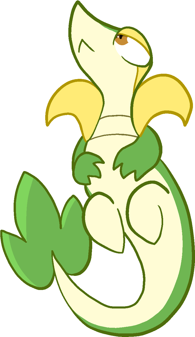 Snivy (850x1350), Png Download