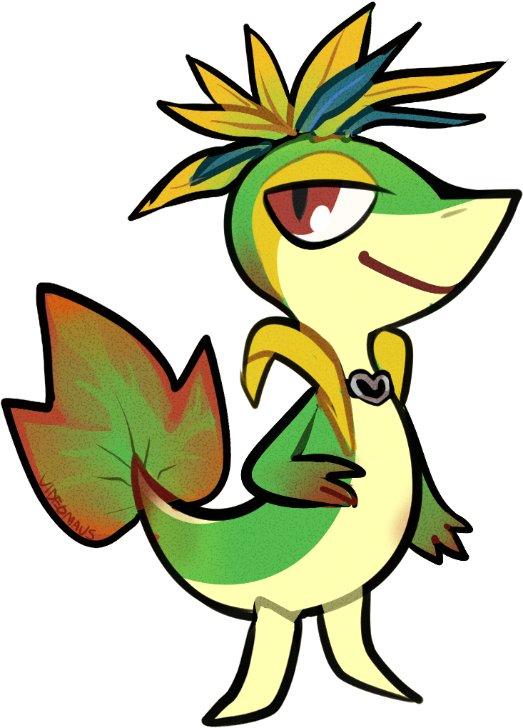 Seneca Snivy (817x1044), Png Download