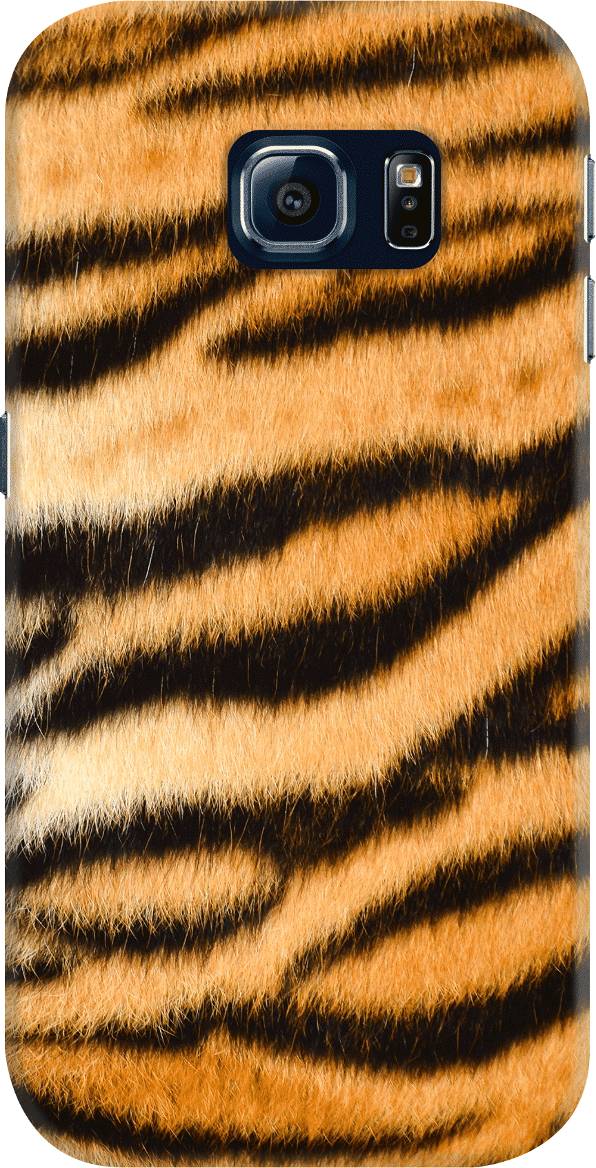 Dailyobjects Tiger Texture Case For Samsung Galaxy (864x1693), Png Download