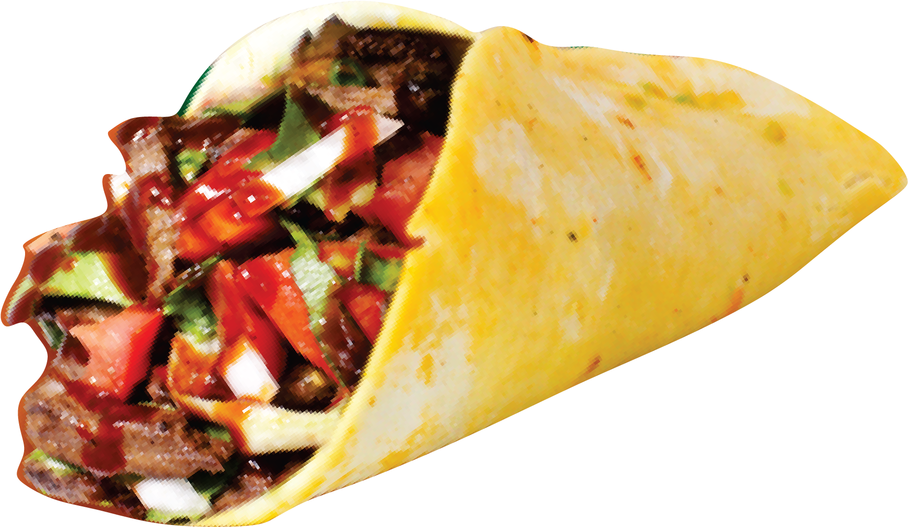Beef Shawarma (2116x1921), Png Download