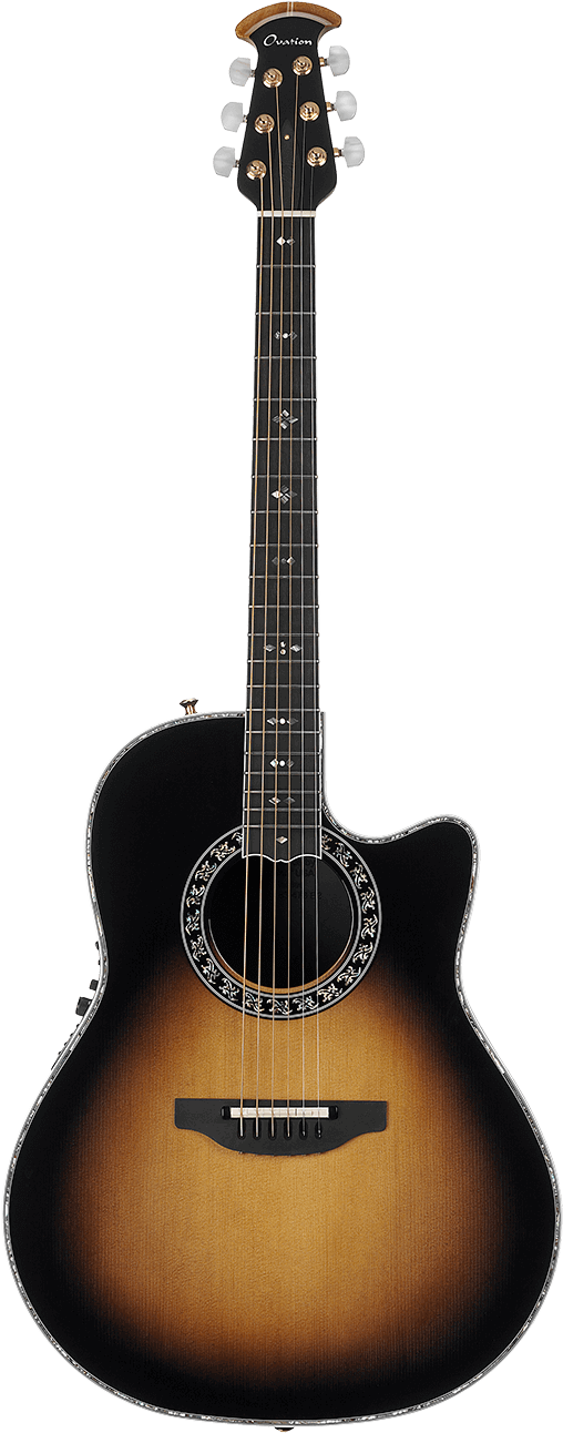 Ovation Electric Guitars Custom (1000x1384), Png Download