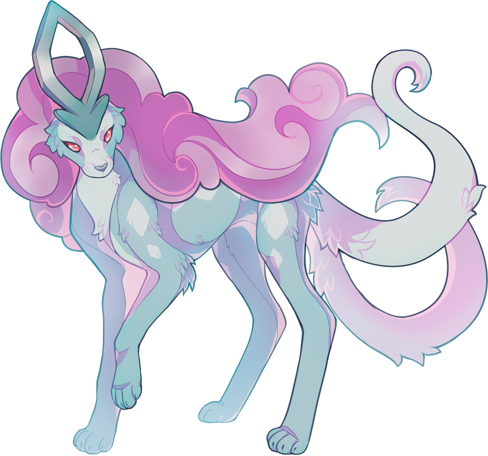 “ Suicune Is So Regal And I Love Her Available In My (999x935), Png Download