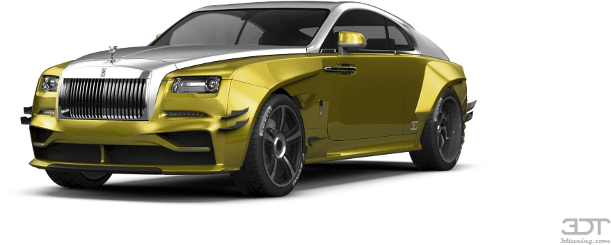 Rolls Royce Wraith Coupe 2014 Tuning (1004x500), Png Download