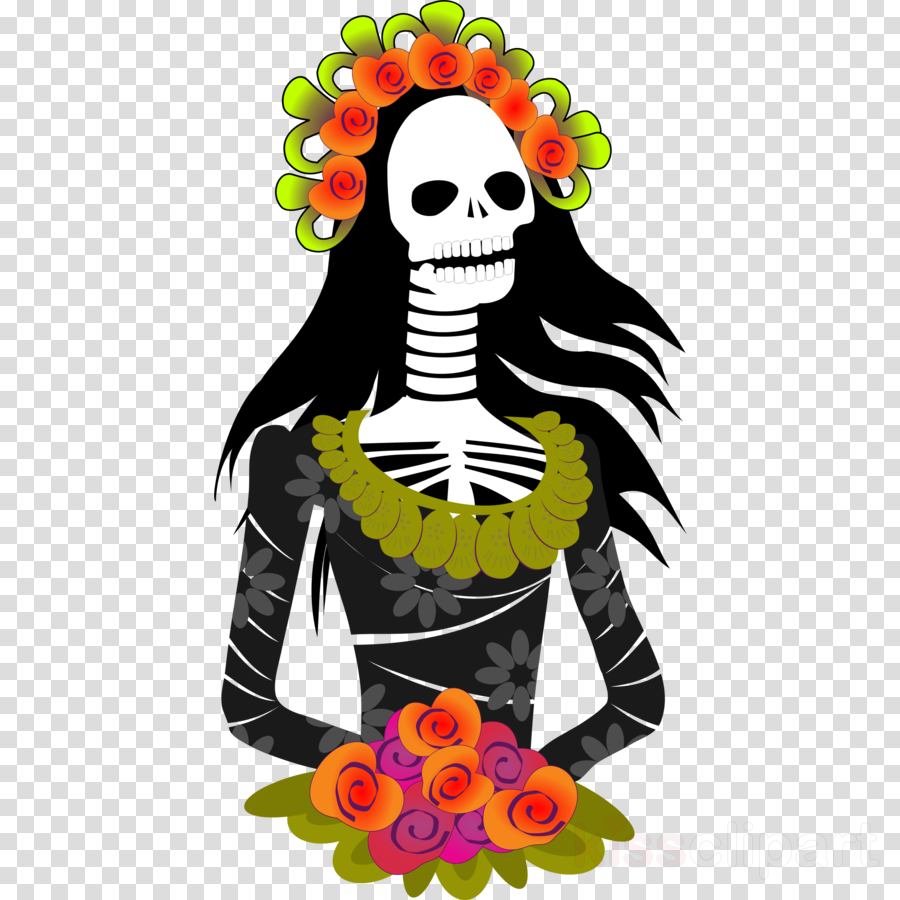 Download Dia De Muertos Calaveras Transparent Clipart (900x900), Png Download