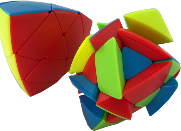 Tetrahedron Twisty Puzzle (600x600), Png Download