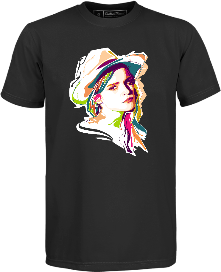 Emma Watson - Vetements Ss18 Football (900x1200), Png Download