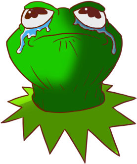 Sad Kermit The Frog By Chris - Dance (934x856), Png Download