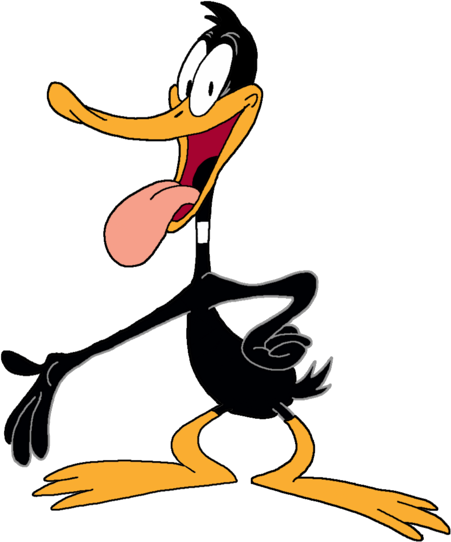 Daffy Duck For Kids - New Looney Tunes Daffy Duck (933x1110), Png Download