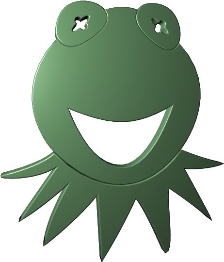 Kermit - Toad (600x600), Png Download