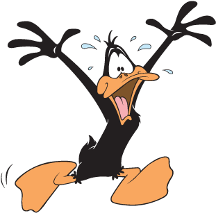 Daffy Duck Vector (400x400), Png Download