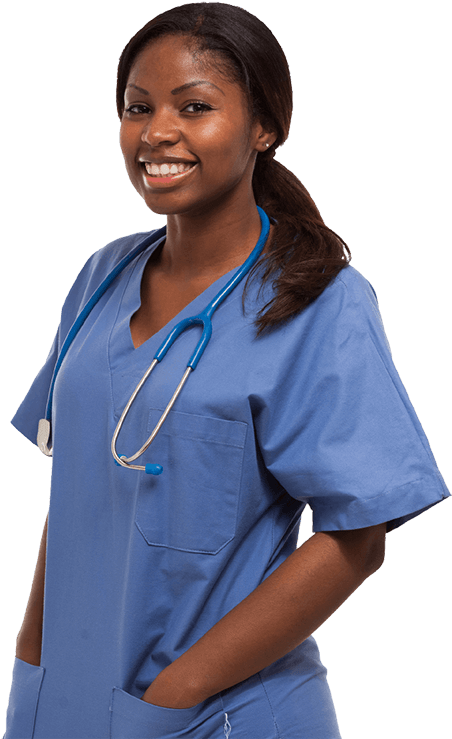 Nursing Scholarship - African Nurse Png (490x750), Png Download