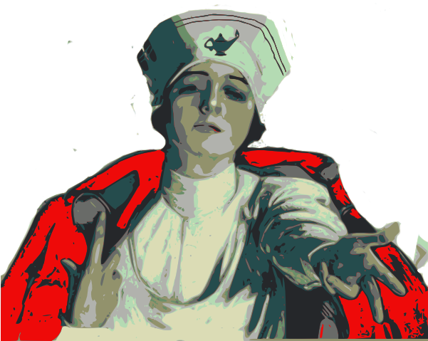 War Medical Nurse Svg Clip Arts 600 X 499 Px (600x499), Png Download