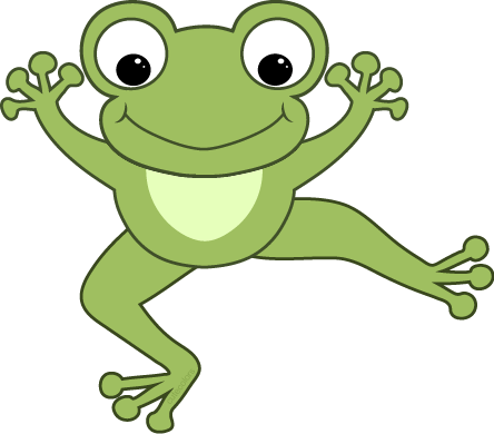 Kermitt The Frog Clip Art Clipart Image - Frog Clipart Png (444x390), Png Download