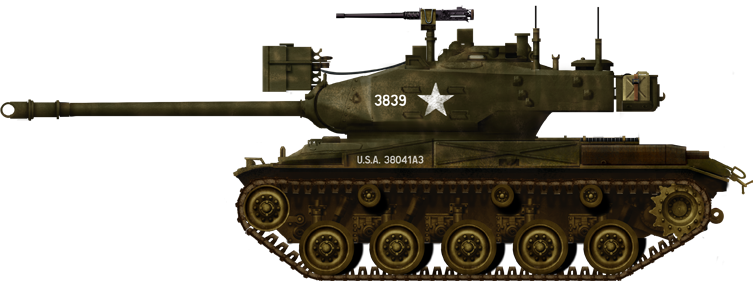 Http - //www - Tanks-encyclopedia - Com/coldwar/us/ - Tanks Encyclopedia Tiger Ii (753x281), Png Download