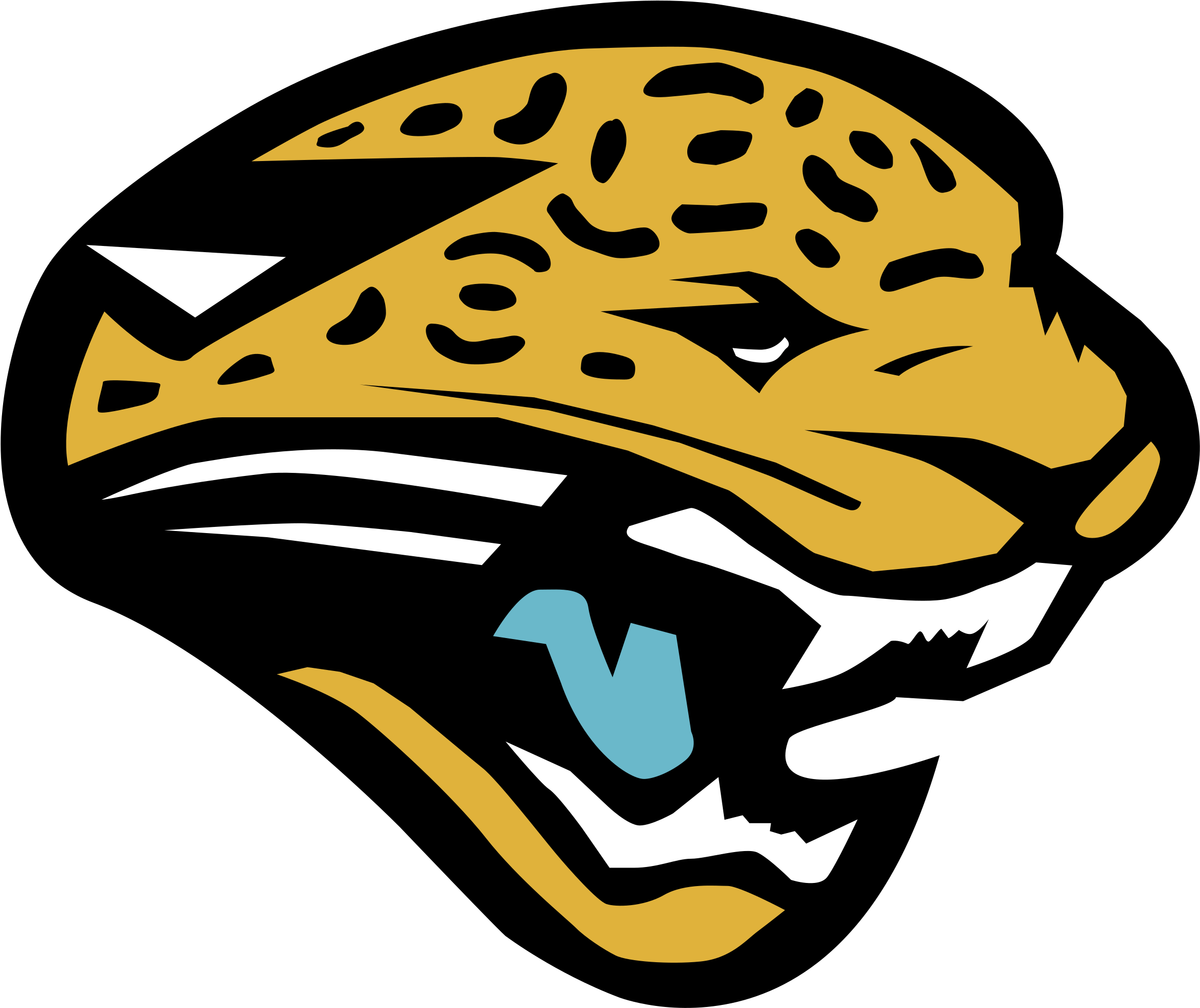 Jacksonville Jaguars 1 Logo Png Transparent - Sumter Central High School Logo (2400x2400), Png Download