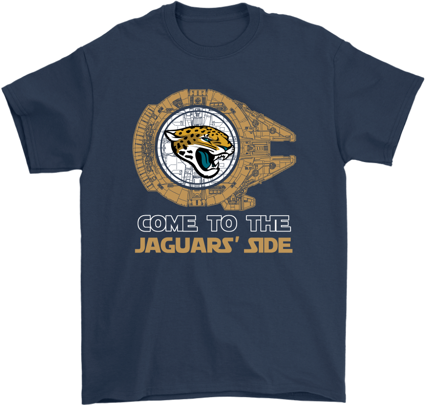 Come To The Jacksonville Jaguars' Side Star Wars Shirts - Sharks Star Wars T Shirt (1024x1024), Png Download