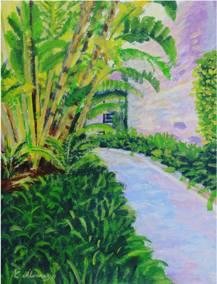 H - Painting (557x557), Png Download