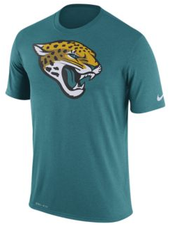 Nfl Jacksonville Jaguars Dry-fit Team Logo Shirt - Jacksonville Jaguars Chevron Iphone 5 Case, Multi (465x324), Png Download
