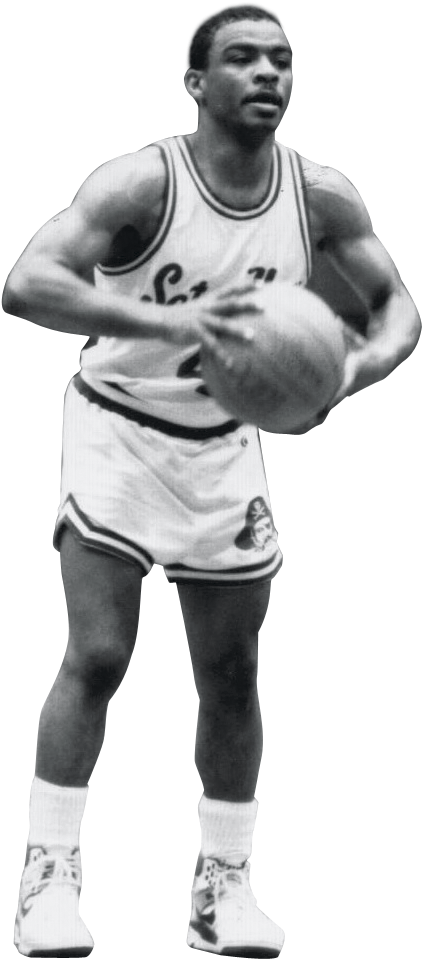 The Pointguard, In His Seton Hall Days - Jogging (1016x1436), Png Download