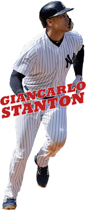 A Photo Illustration Of Giancarlo Stanton - New York Yankees (329x800), Png Download
