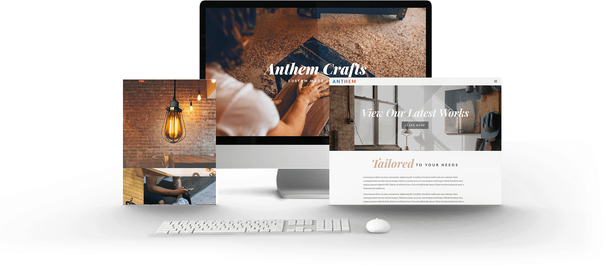 Anthem Crafts Layout - Page Layout (2500x909), Png Download