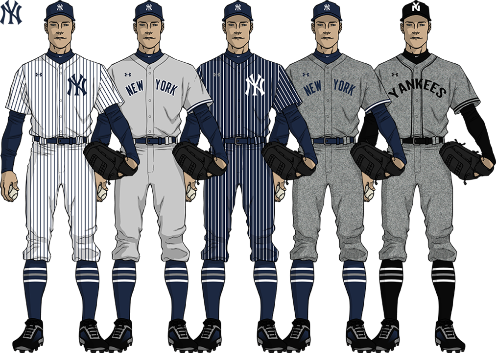 Yankeescollage - Thumb - - Plain White Cap (1013x720), Png Download