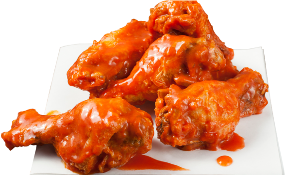 Menu The Spot Tbstraditionalwingst - Wings & Fries Png (640x360), Png Download