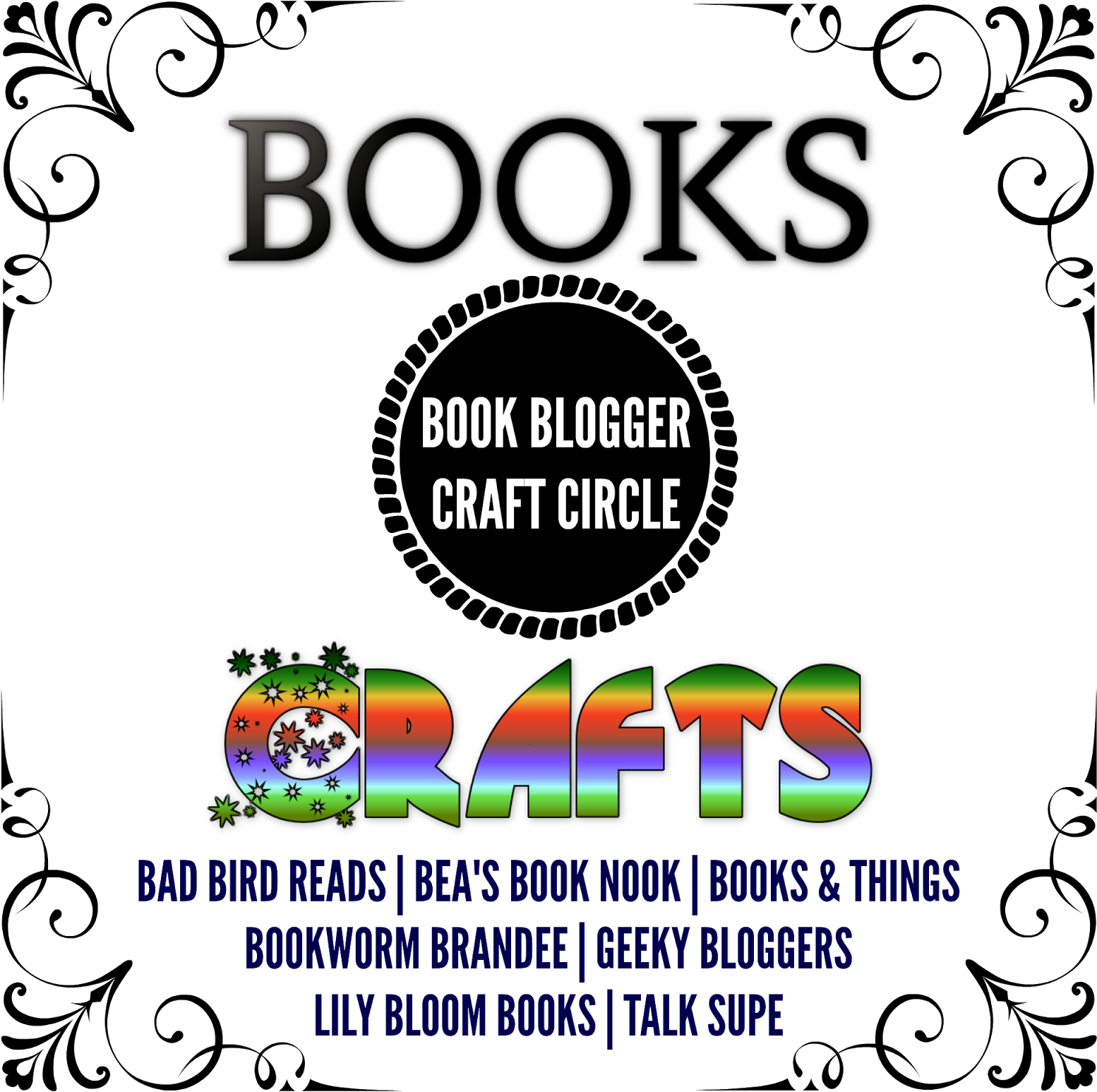 Welcome To Books & Crafts, A Craft Circle Composed - Custom Order For Hollie (1600x1600), Png Download