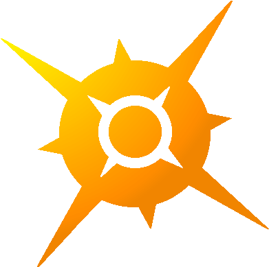 Pokemon Sun Logo Pixel Over And Completion By Lamiest-d9qinnf - Pokemon Sun Logo (425x425), Png Download