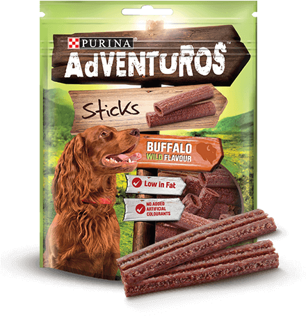 Adventuros Buffalo Wild Flavour Sticks - Adventuros Sticks Buffalo (440x477), Png Download