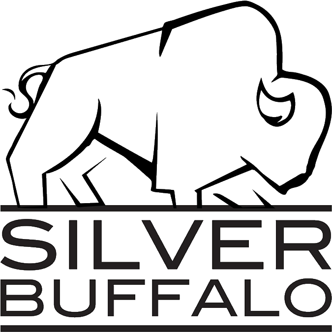 Silver Buffalo Logo - Line Art (883x874), Png Download