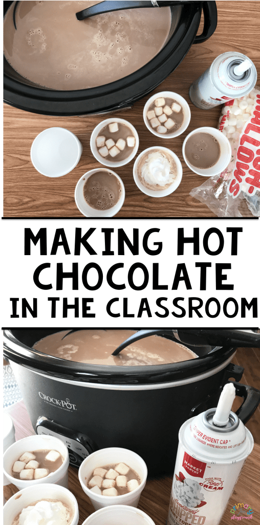 Making Hot Chocolate In The Classroom - Classroom (518x1024), Png Download