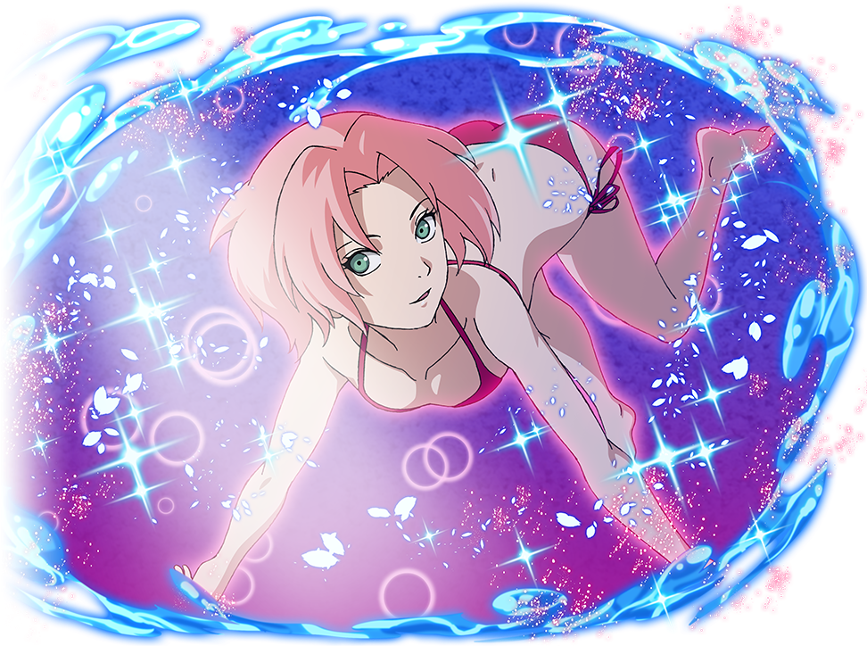 7 Nov - Naruto Ultimate Ninja Blazing Swimsuit (1024x764), Png Download