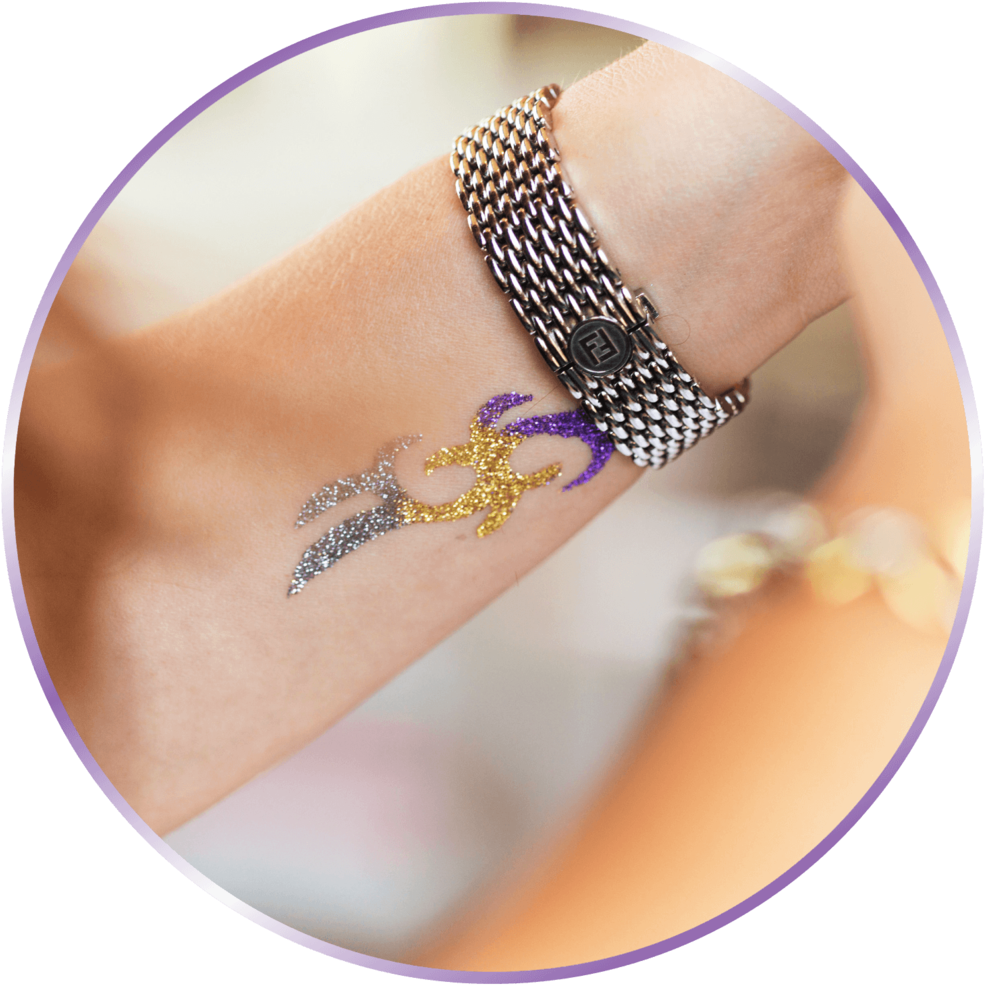 Glitter Circle 1a (1000x1000), Png Download