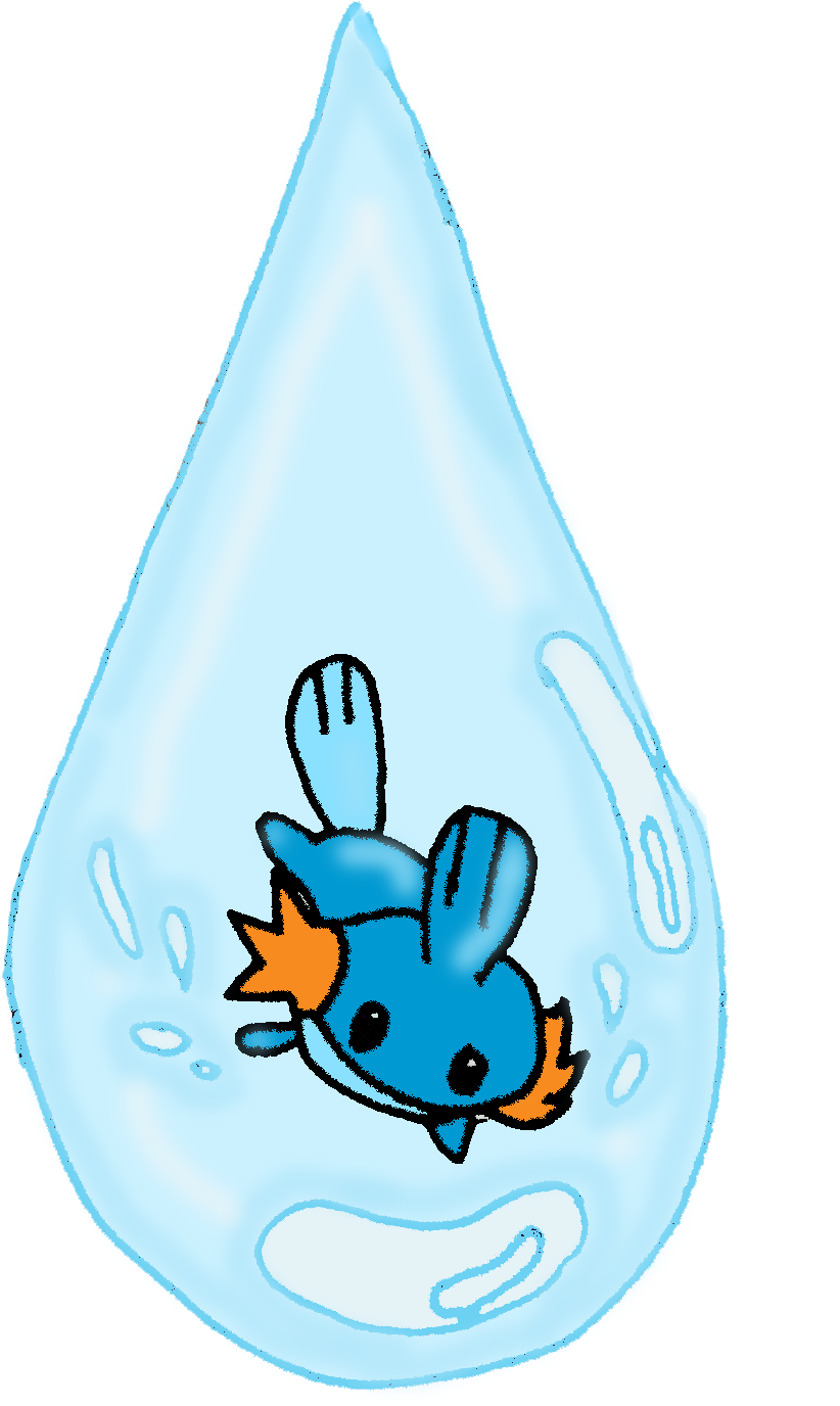 Mudkip Pokemon Water Drop Anime Pinterest Mudkip Png - Mudkip (900x1752), Png Download
