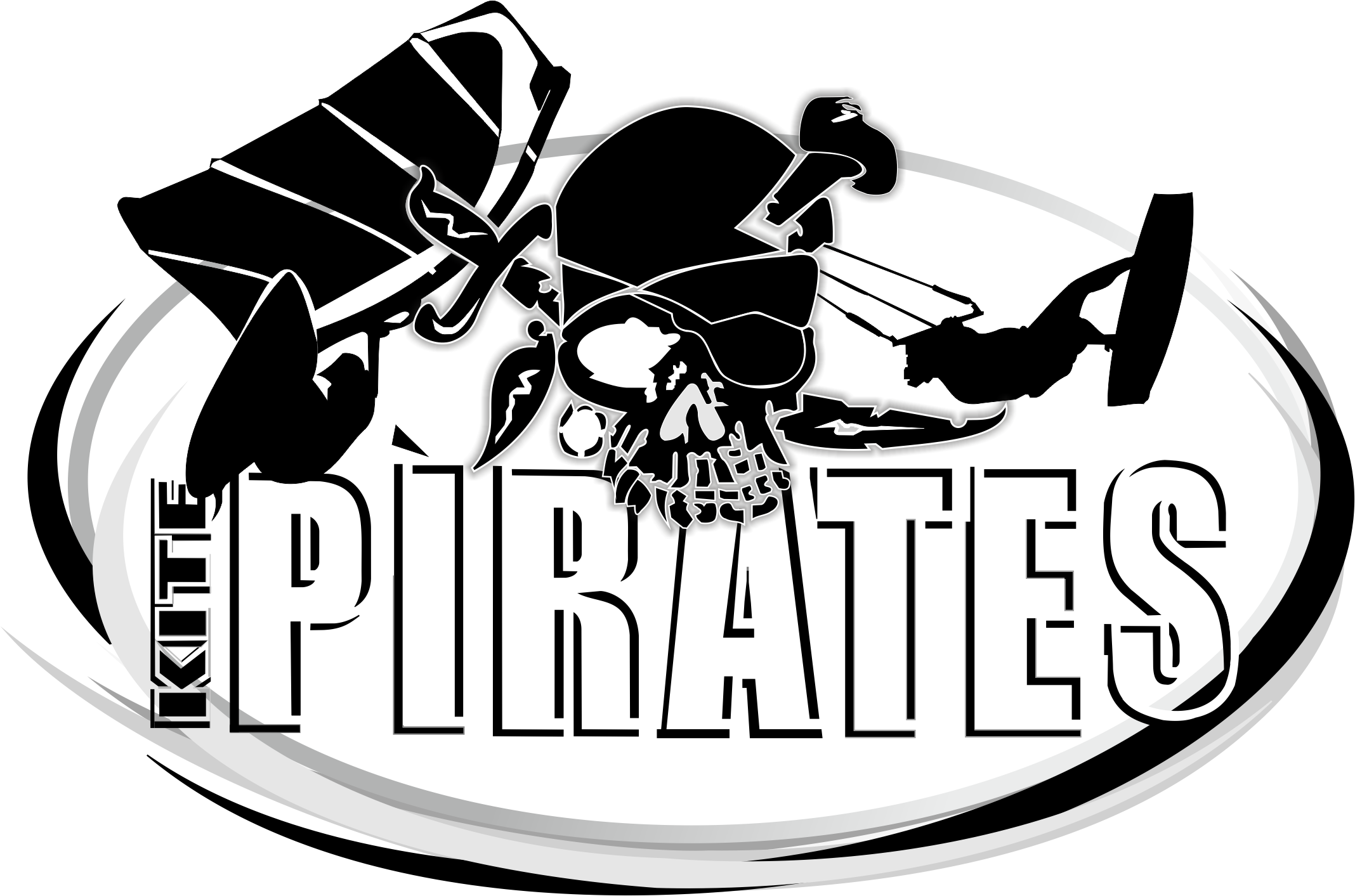 Kite Pirates - Logo Redesign - Comas Advertising - Graphic Design (2136x1413), Png Download