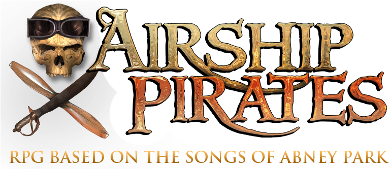 Airship-pirates Logo - Airship Pirates Abney Park (782x332), Png Download