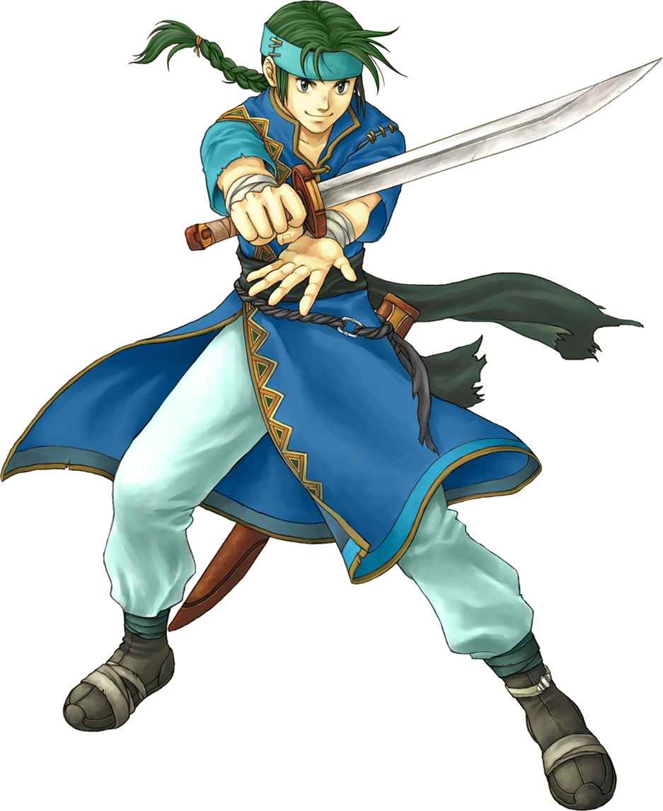 Fire Emblem Guy (937x1147), Png Download