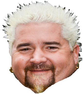 Add Another Twibbon Because You Probably Don't Have - Guy Fieri Snapchat Lense (400x400), Png Download