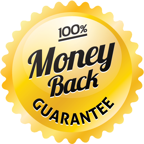 100% Money Back Guarantee - Encuentros Conyugales (501x506), Png Download