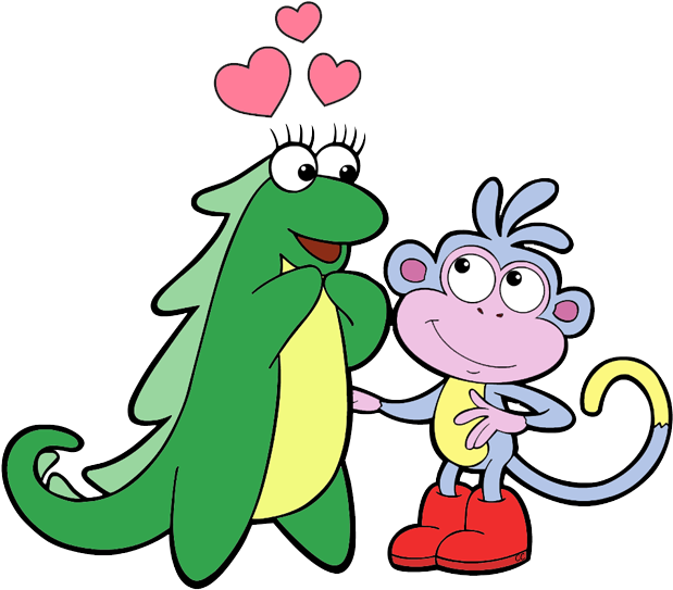 Dora The Explorer Clip Art - Dora The Explorer Isa And Boots (630x550), Png Download